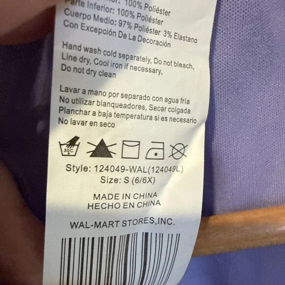 Little Mermaid Princess Dress Up Ariel Costume Kids Size Small (6/6x) Dress - Picture 6 of 9